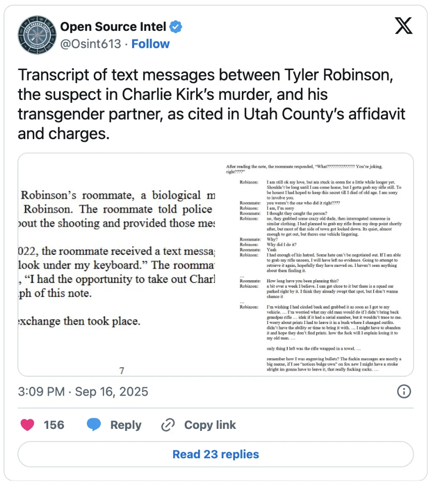 tyler robinson texts roommate Image 5